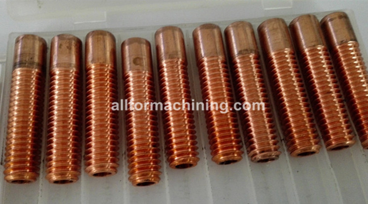 Copper Tapping Electrodes With Hole