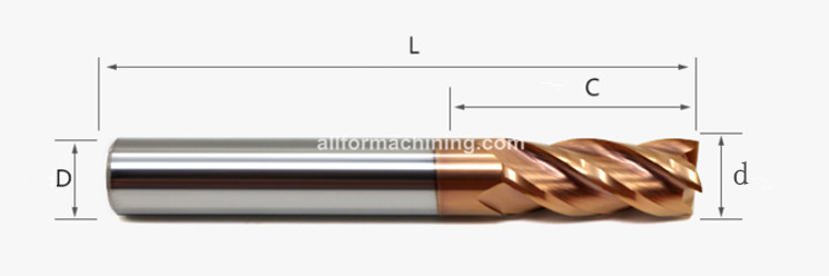 HRC55 Carbide End Mills